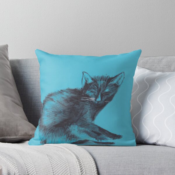 Item preview, snoozing black cat designed and sold by movesaround.