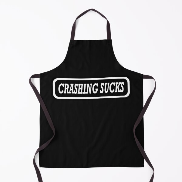 Item preview, Crashing Sucks Essential Sarcastic Sticker designed and sold by SW33TSP0T.