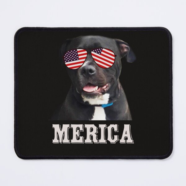 Item preview, Pitbull Merica Memorial Day Patriot designed and sold by KalpanaPeri.