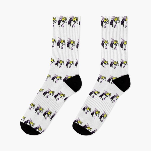 Item preview, Asexual Pride Bee designed and sold by JaimeWinchester.