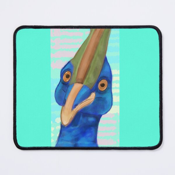 Item preview, Pastel Smiling Cassowary designed and sold by geisslertube.