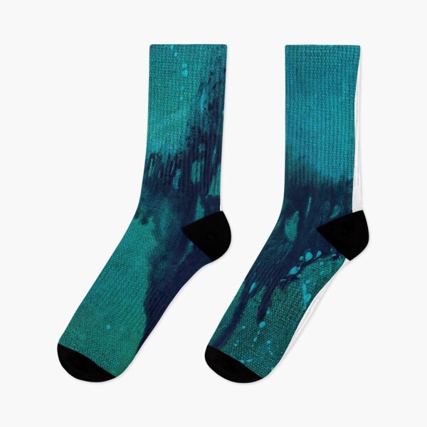 Item preview, teal abstract designed and sold by ElaSzczepaniak.