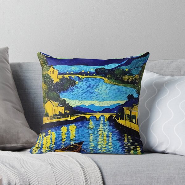 Item preview, Night In Old Town - Van Gogh Style designed and sold by Horacije.