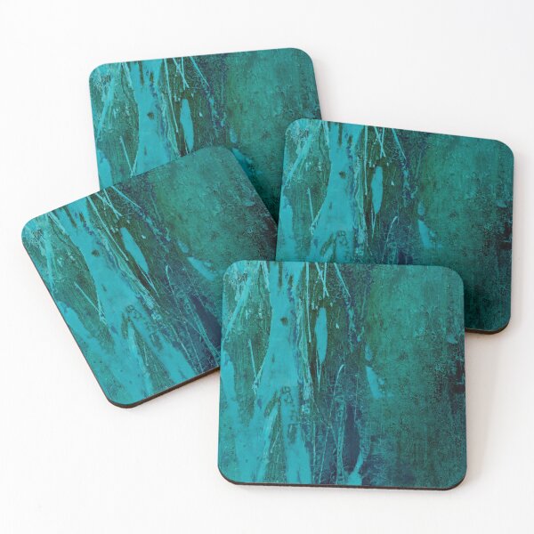 Item preview, Turquoise abstract designed and sold by ElaSzczepaniak.