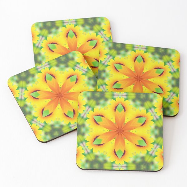 Item preview, Sunflowers inspired by nature - Great abstract painting to capture the summer's luminous energy. designed and sold by Ralek.