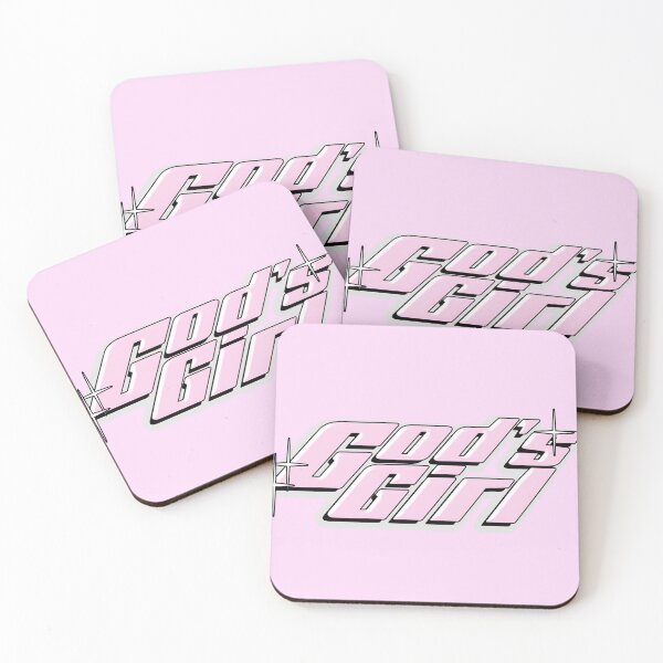 Item preview, God's Girl Pink Sticker designed and sold by thelastbloomer.