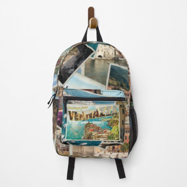 Item preview, Greetings from Vernazza Cinque Terre Vintage style retro souvenir designed and sold by DeveloperProp0.