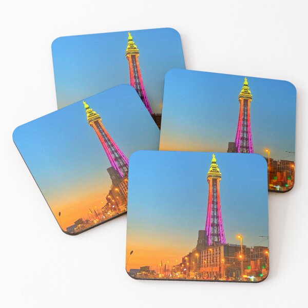 Item preview, Blackpool Tower sunset designed and sold by Kerrie-Ann Ellison.
