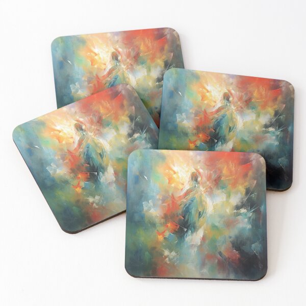 Item preview, Oil Abstract Spirit designed and sold by Drealm.