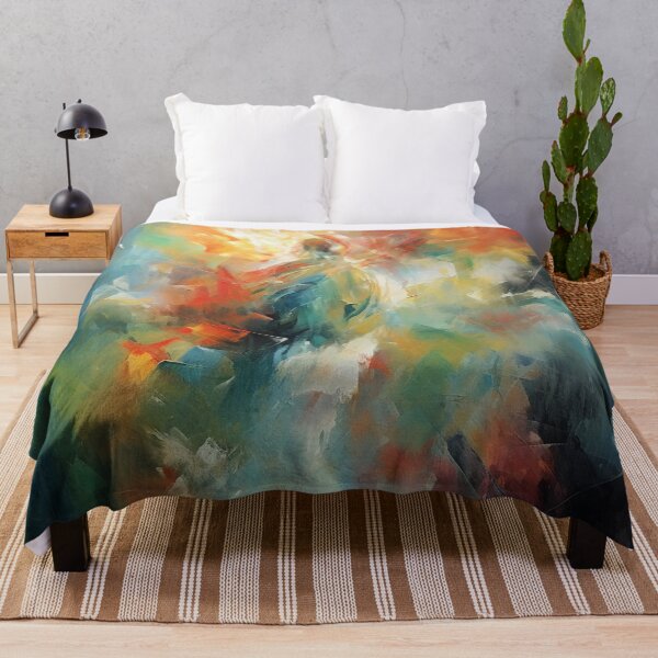 Item preview, Oil Abstract Spirit designed and sold by Drealm.