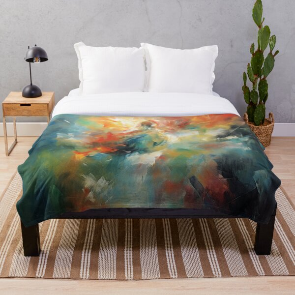 Item preview, Oil Abstract Spirit designed and sold by Drealm.