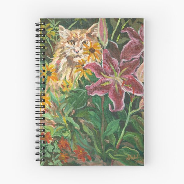 Item preview, Cat in the garden designed and sold by Gable Young.