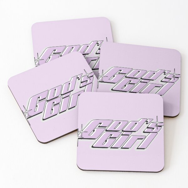 Item preview, God's Girl Purple Sticker designed and sold by thelastbloomer.