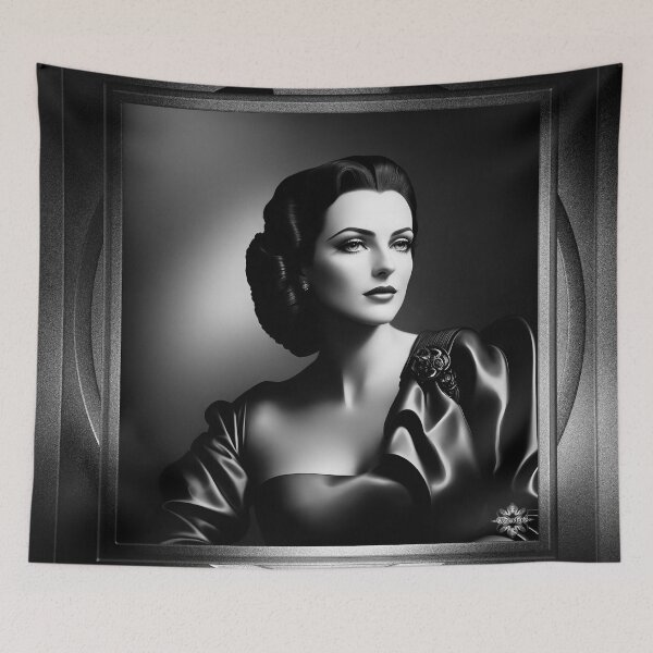 Item preview, The Elegant Beauty Of Elenore Gorgeous AI Concept Art Portrait by Xzendor7 designed and sold by Xzendor7 Digital Art Creations.
