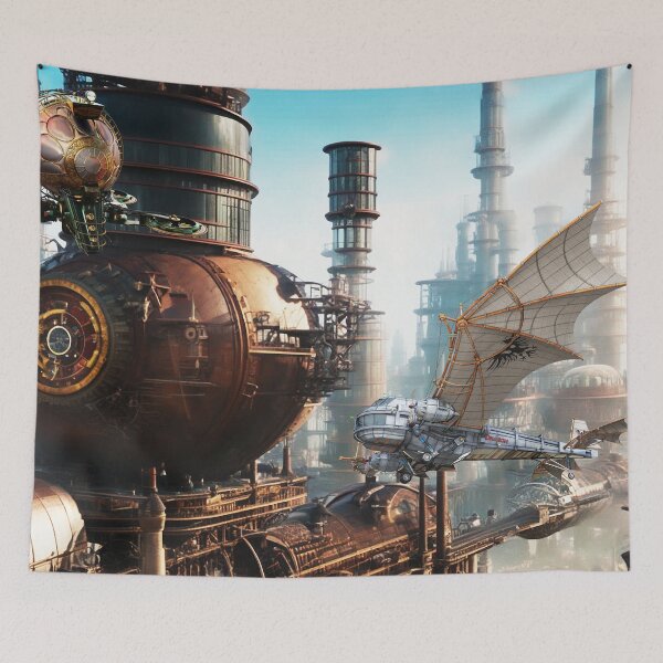 Item preview, STEAMPUNK AIR TRAVEL designed and sold by Tammera.