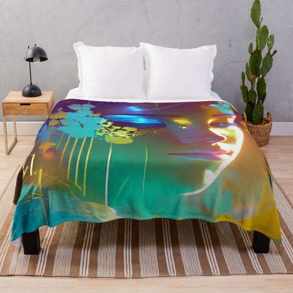 Item preview, Female Multi Color Vertical Abstract Background Shapes designed and sold by deniselynnimage.