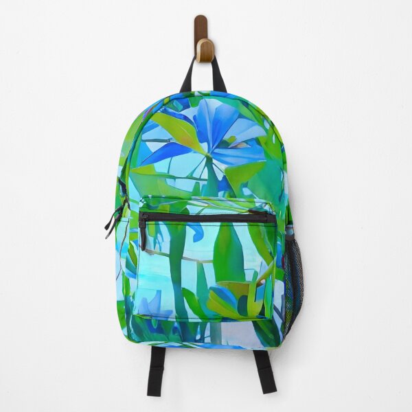 Item preview, Flores tropicales azules designed and sold by Dana Roper.