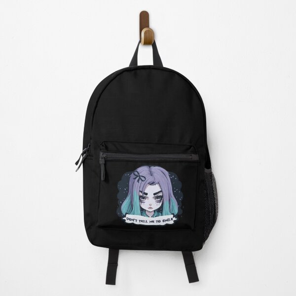 Item preview, don't tell me to smile, pastel goth girl designed and sold by sofiahawk.