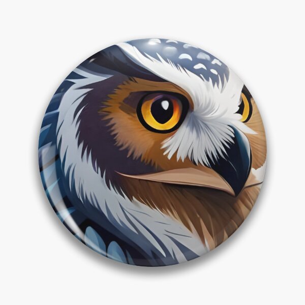Item preview, Owl Bird Night Moon Water Color Nature Wildlife Art designed and sold by PixelCraving.
