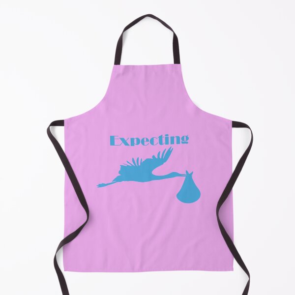 Item preview, Stork Delivering Baby - blue version designed and sold by DesignsbyJBird.