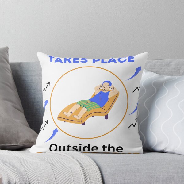 Item preview, All progress takes place outside the comfort zone designed and sold by JolieMastery.
