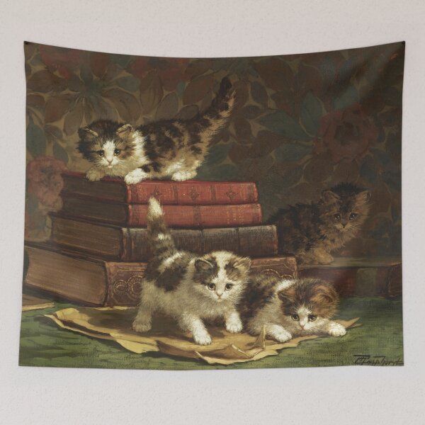 Item preview, Little Scholars | Cornelis Raaphorst | Kitten Art designed and sold by CJET.