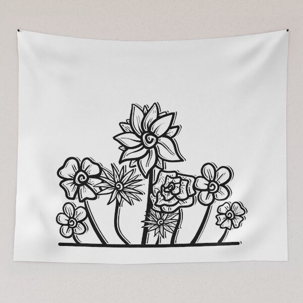Item preview, Pretty Flowers Growing designed and sold by BobbyMillsArt.