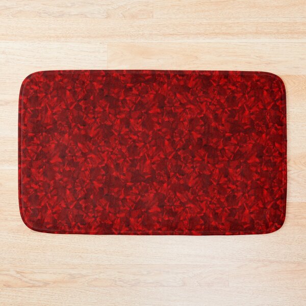 Item preview, Leaf Crystal Half-drop Red Repeat 5748 designed and sold by Art in My Loft.