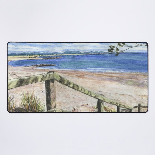 Item preview, The View Down to Traeth Llydan or Silver Bay on Ynys Cybi / Holy Island, Ynys Môn / Anglesey  designed and sold by LymphomaLass.
