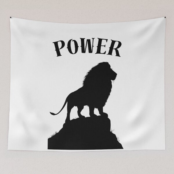 Item preview, Lion Spirit Animal - Power designed and sold by QuotableCulture.