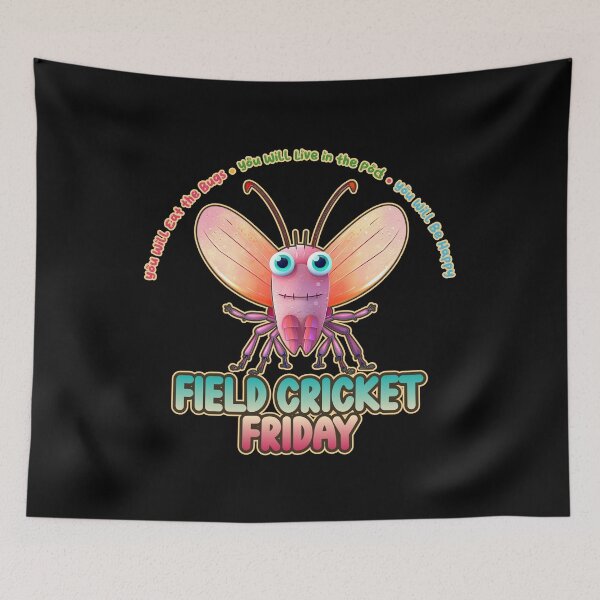 Item preview, Field Cricket Friday Kawaii Bug Buffet designed and sold by danielliamgill.