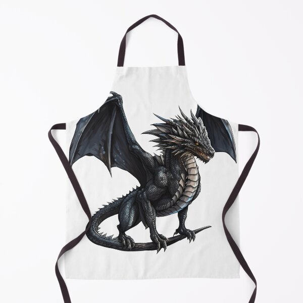 Item preview, Full Black Dragon with wings and tail designed and sold by epically.