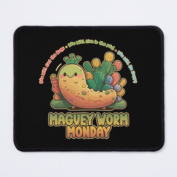 Item preview, Maguey Worm Monday Kawaii Bug Buffet designed and sold by danielliamgill.