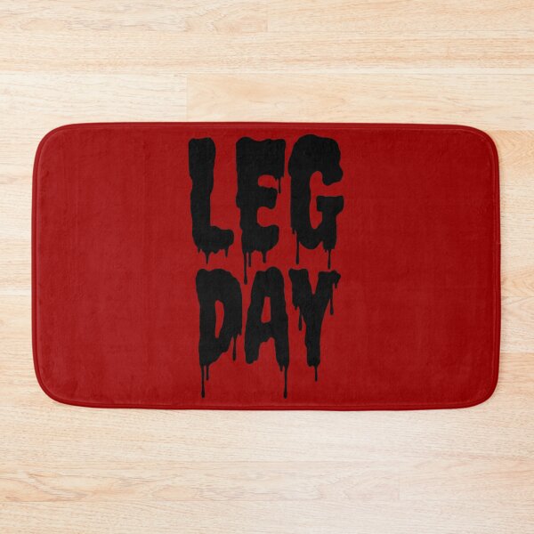Item preview, black gym fitness workout drip active wear leg day black designed and sold by graphicsbuddy.