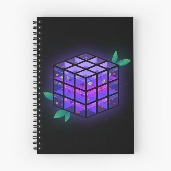 Item preview, Purple fruit fluid glowing Rubik's cube designed and sold by Shaju.
