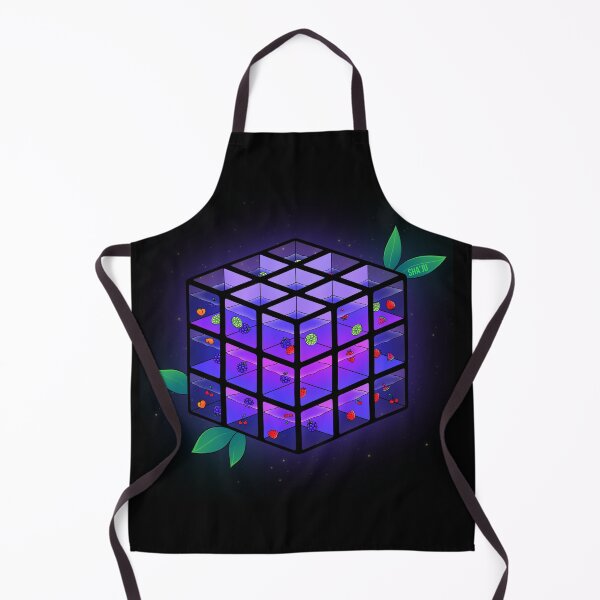 Item preview, Purple fruit fluid glowing Rubik's cube designed and sold by Shaju.