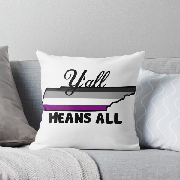 Item preview, Tennessee Pride- "Y'all Means All"- Asexual Flag designed and sold by CUKat23.