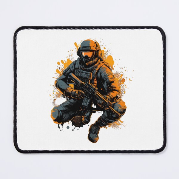 Item preview, Dynamic Six Siege Operator T-Shirt Design | Tactical Gaming Apparel designed and sold by UmutK.