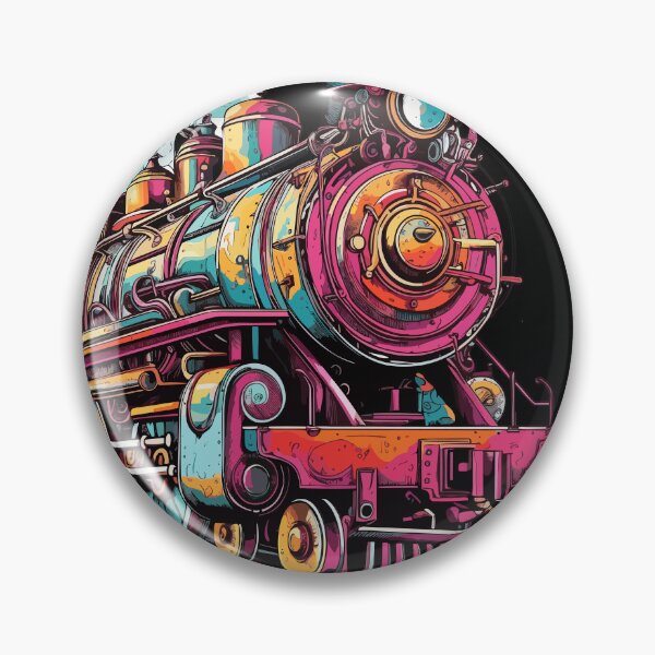 Item preview, Colorful old train designed and sold by SiriusrenoTee.