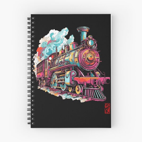 Item preview, Colorful old train designed and sold by SiriusrenoTee.