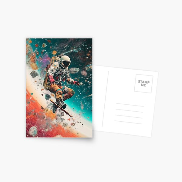 Zero Gravity Thrasher Postcard