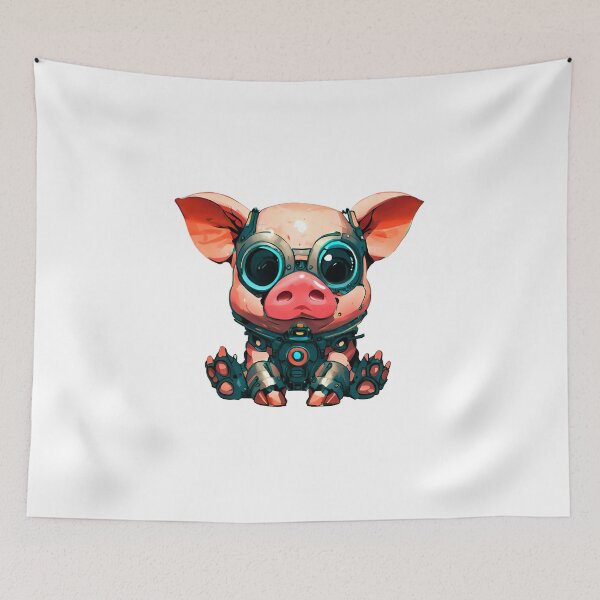 Item preview, Robo-Pig! designed and sold by kukamatsu.