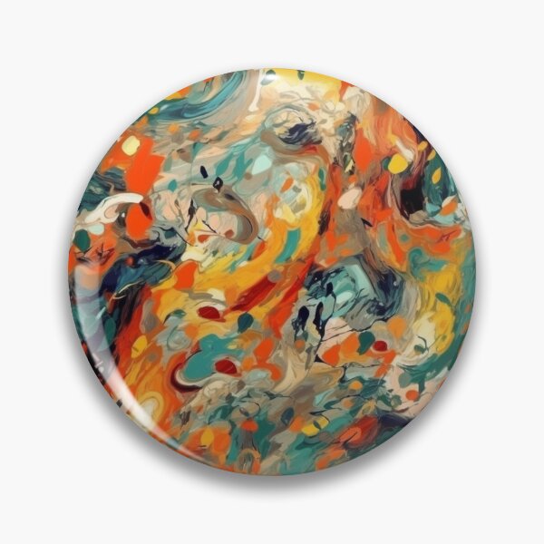 Item preview, Vibrant Patterned Art Print - Fluid and Abstract Motifs designed and sold by GiveMeMood.