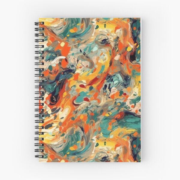 Item preview, Vibrant Patterned Art Print - Fluid and Abstract Motifs designed and sold by GiveMeMood.