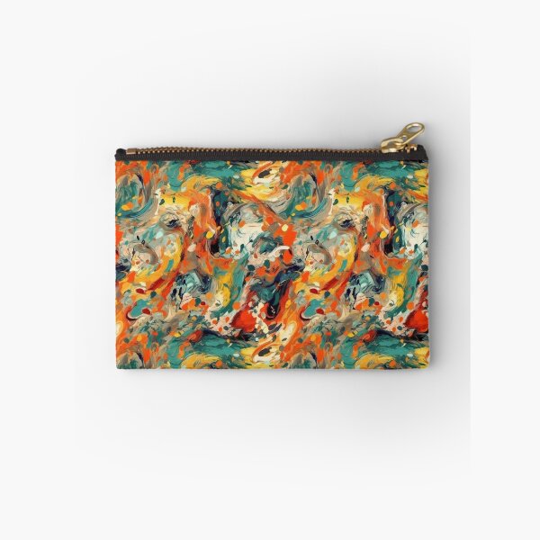Item preview, Vibrant Patterned Art Print - Fluid and Abstract Motifs designed and sold by GiveMeMood.