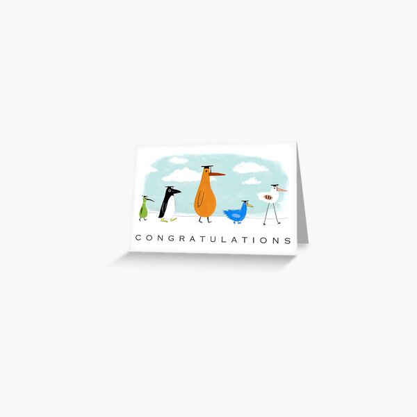 Item preview, Bird Graduates designed and sold by Jenn Inashvili.