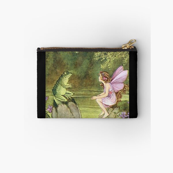 Item preview, Frog and Fairy Talking -Ida Rentoul Outhwaite designed and sold by forgottenbeauty.