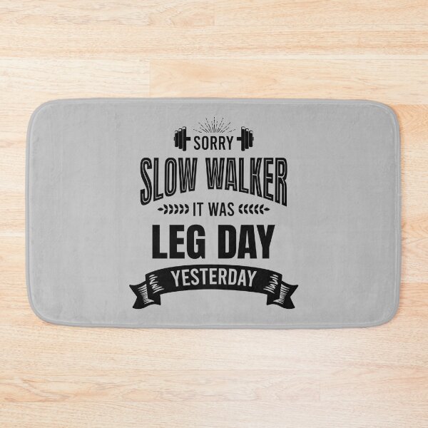 Item preview, leg day gym drip black designed and sold by graphicsbuddy.