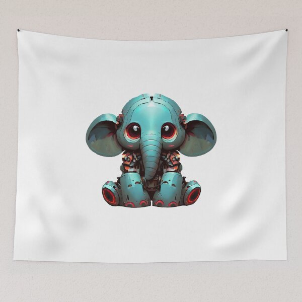 Item preview, Robo-Elephant! designed and sold by kukamatsu.