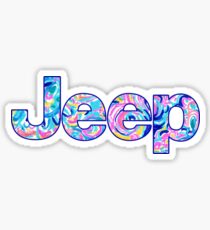 Jeep Lilly Pullitzer Sticker